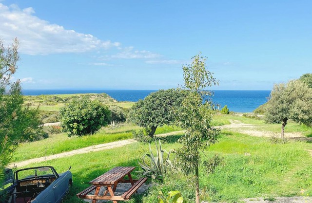 Scops Nest Seaside Holiday Home North Cyprus, huge garden, amazing sea views