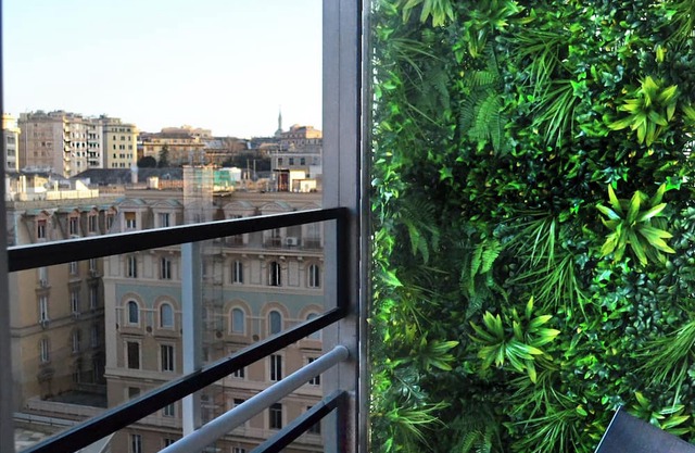 Central penthouse with balcony and city view