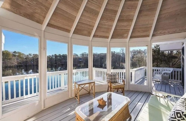 NEW for 2024. Waterfront renovated home near Shining sea bike path. RPMS145
