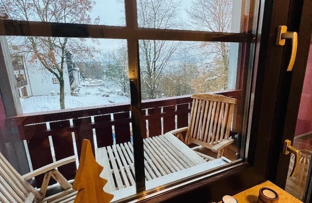 Ferienwohnung mit Bademantelgang zur Therme