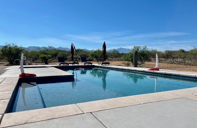 Private Desert Oasis on 4 Acres with Private Lap Pool & Hot Tub