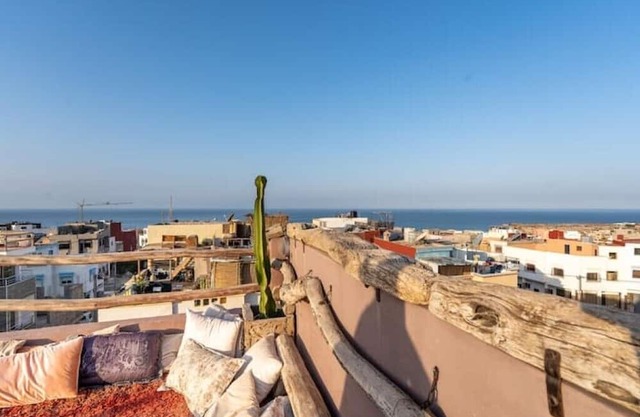 Imsouane Bay: 1 Schlafzimmer: Wohnung mit Balkon/meerblick