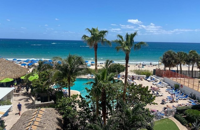 1. Beachfront Oceanview Private Hotel Fort Lauderdale Beach Balcony Pool View
