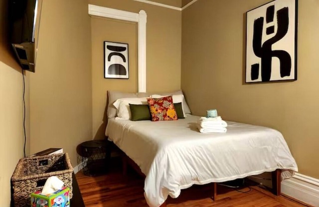 Sleek Room in Victorian Townhome
