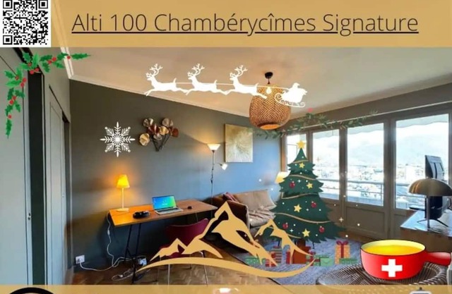 Apartment 'Alti 100 Chamberycimes Signature' with Mountain View, Balcony and Wi-Fi