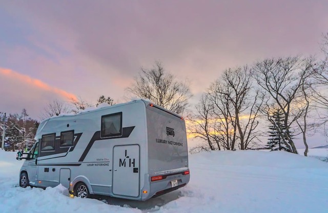 Would you like to stay at NISEKO LUXURY MOTORHOME, where you can see Mt. Yotei
