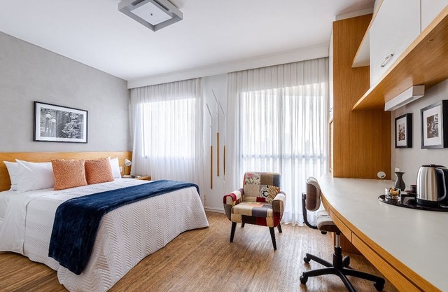 Modern, well located in Sampa next to the Faria Lima subway station