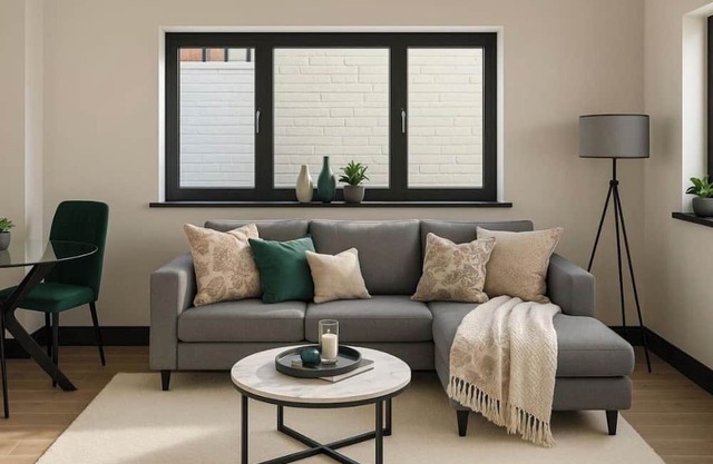 Luxury and Spacious 1BR Flat Sleeps 4 with Private Patio I Excellent Location