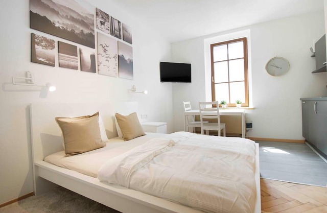 Studio 3 in Haus Rose: Cozy, family- and pet-friendly.