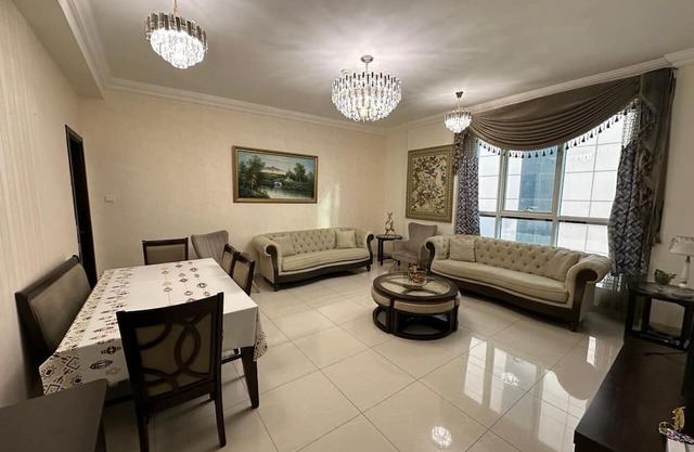 Spacious 3-bedroom apartment in lovely Sharjah with all services