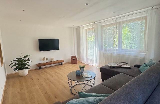 Cozy vacation apartment in an idyllic location directly on the Argen.