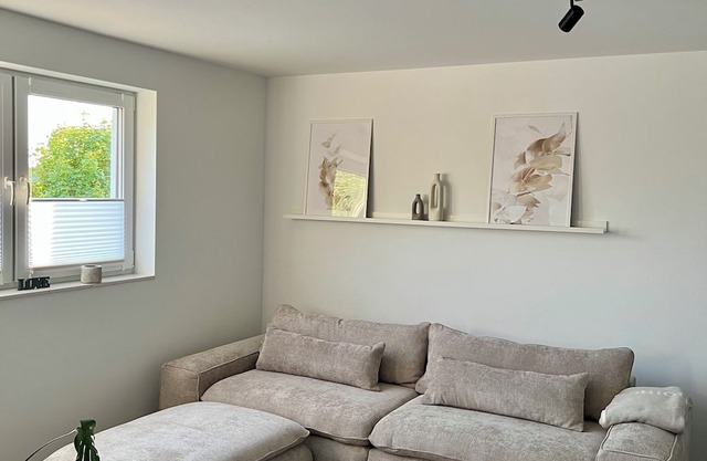 Semi-detached house with great views of Vlotho