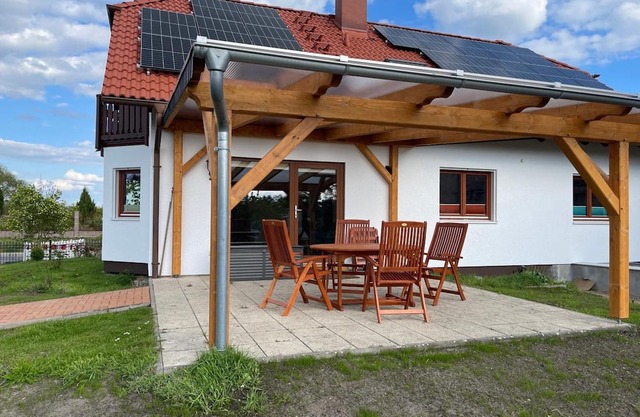 Apartment 'Am Gallowayhof' mit privater Terrasse, privatem Garten und WLAN