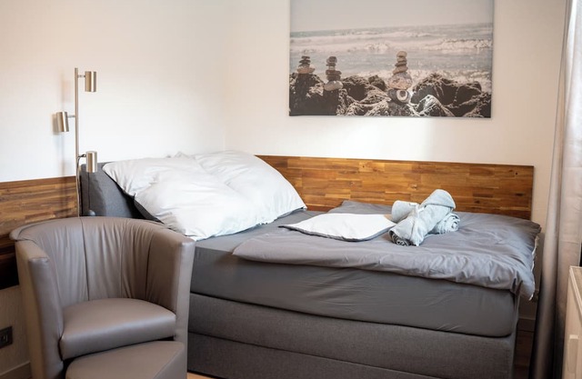 kleines modernes, gemütliches Appartment am Kurhotel 1 Gehminute bis zur Lahn