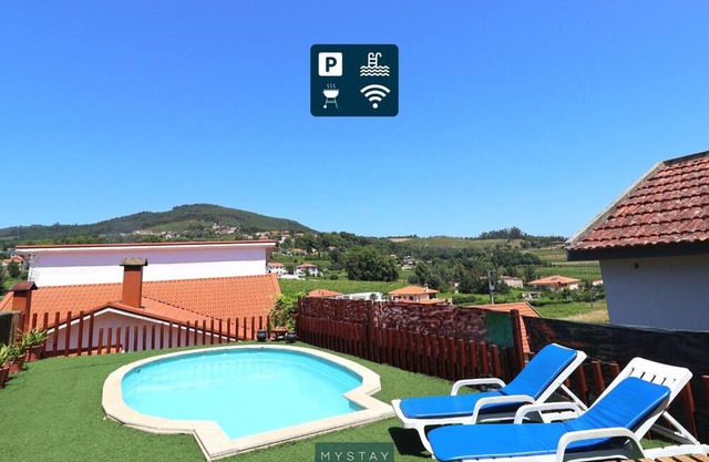 Apartment 'Casa Alto Das Fragas' mit Bergblick, WLAN und Klimaanlage