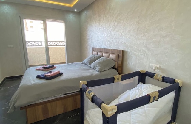 Modern, well-equipped new apartment, 15-minute drive from Agadir Marina.