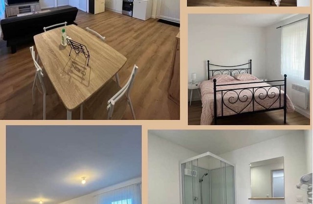 The unexpected: 2-bedroom apartment in Le Creusot / Le Breuil near Tgv station