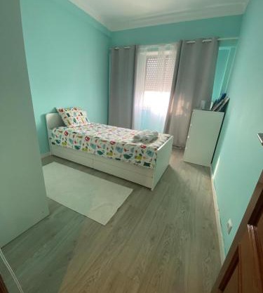 Cozy bedroom in shared apartment