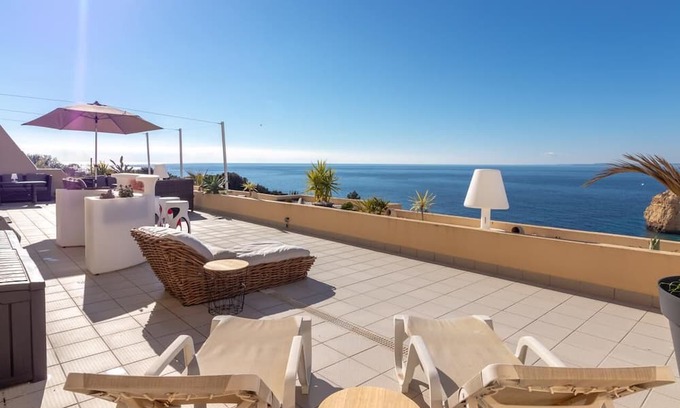 Vale de Centianes Wohnung | Apartment Sol with amazing sea views