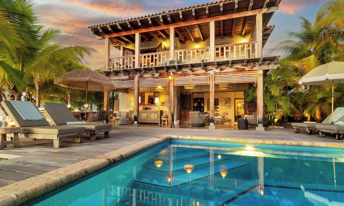 Tera Kora Villa | Luxe Villa aan het Water op het Tropische Bonaire