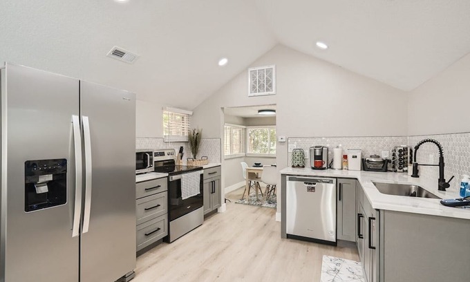 Kipling Haus | Updated Clean Retreat Next to Beautiful Creek and Trail