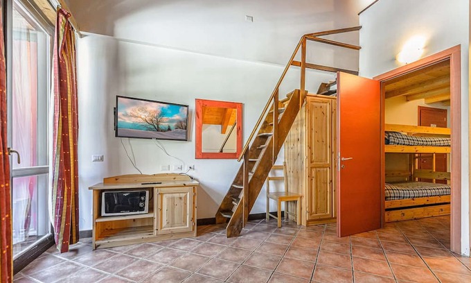 Frabosa Sottana Wohnung | One Bedroom with Mezzanine 6 beds
