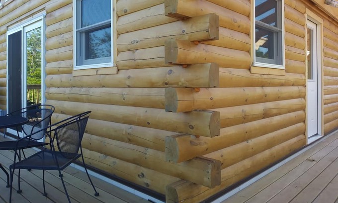 Knife River Haus | Lake Superior Views Log Home