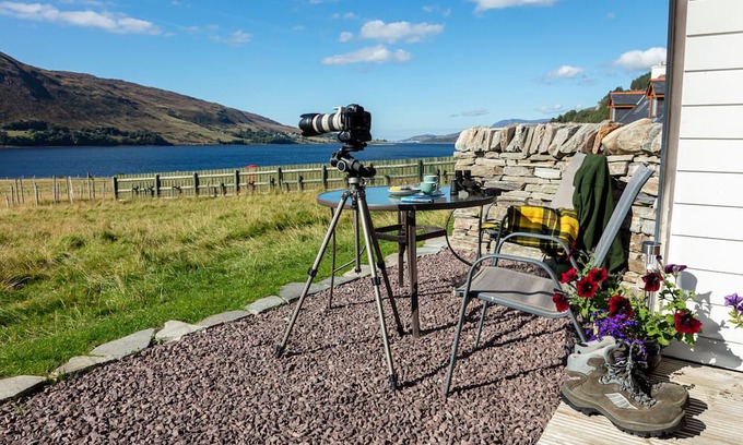 Garve Kabine | Luxury pods with a stunning loch view and access