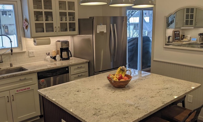 Middleton Haus | Elegant home w/well-equipped kitchen, big yard, & many entertainment options