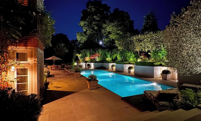 Coombe Hill Haus | Luxury gated 6 bed Home with 15m heated pool and mature gardens