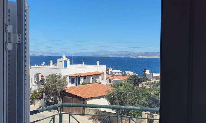 Souvala Wohnung | Apartment 'Anthippi's Sea View' with Sea View, Wi-Fi and Air Conditioning