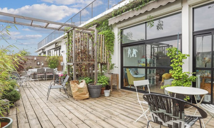 Bagnolet Wohnung | Top floor loft with terrace - Bagnolet