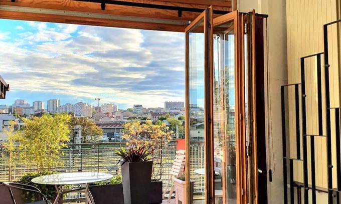 Ivry-port Wohnung | Atypical loft with large terrace 500m from Paris
