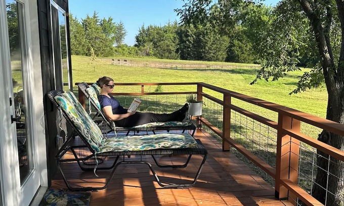Wylie Kabine | Boho Serenity Cabin-Trees, Pond, Acreage;1 mi. Lake Ray Hubbard,5 mi. Lake Lavon