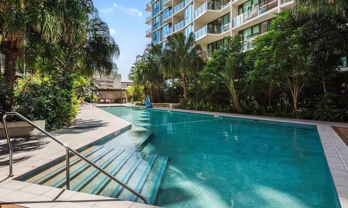 Newstead Wohnung | Cityscape 2-Bed with Pool, Gym & Secure Parking