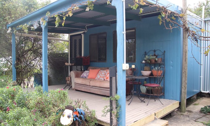 Metcalfe Haus | Unwind in a cosy bungalow in the midst of our organic permaculture mini-farm.