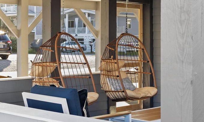 Cherry Grove Beach Haus | Urban Cowboy | 5BR Themed Beach House w/Private Pool | Ocean Views