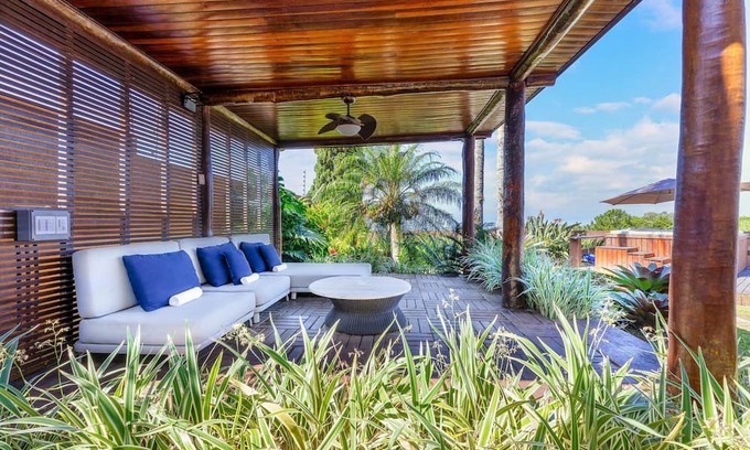 Enseada Villa | Mansion with incredible views in Guarujá - Gua001