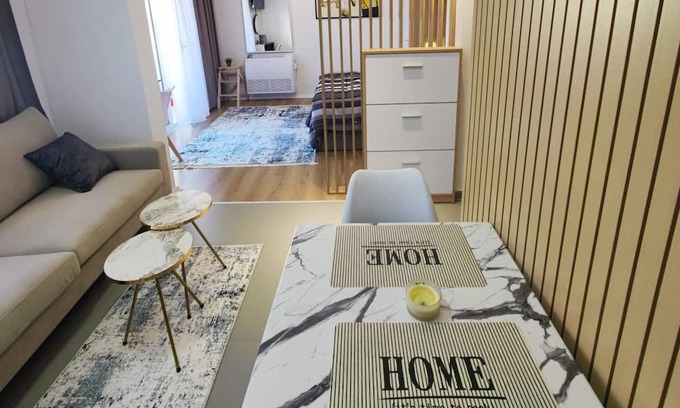 Pogradec Wohnung | Modern apartment in the city center, balcony with a lake view