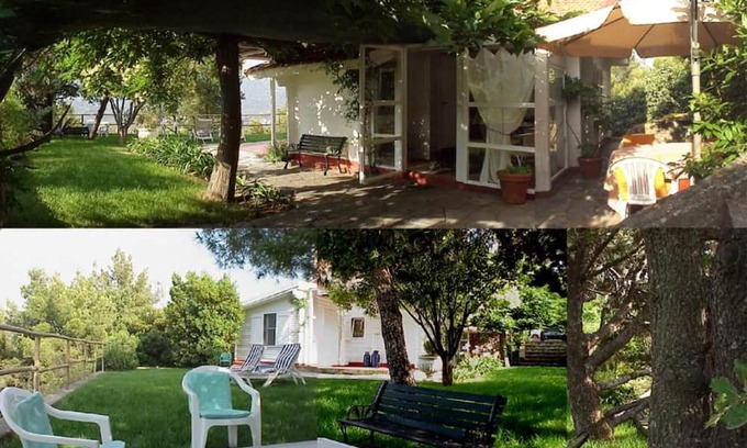 Torrazza Haus | Bungalow 'Deliziosa Casetta Con Dehor' with Mountain View, Private Garden and Wi-Fi
