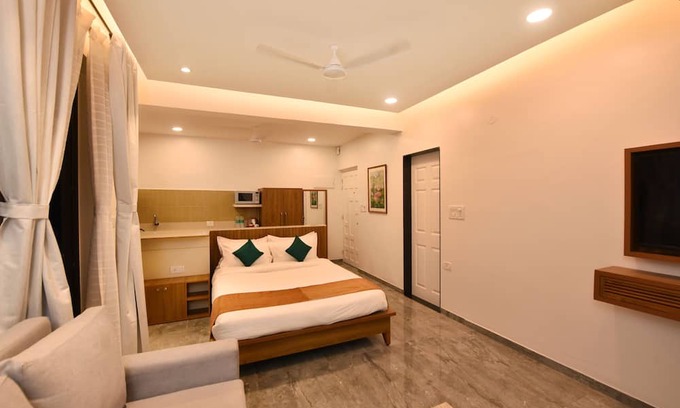 Alto de Porvorim Wohnung | Entire Luxury Studio in North Goa -with Breakfast