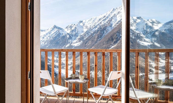 Prali Wohnung | Beautiful apartment for 6 guests with WIFI, TV, balcony and parking