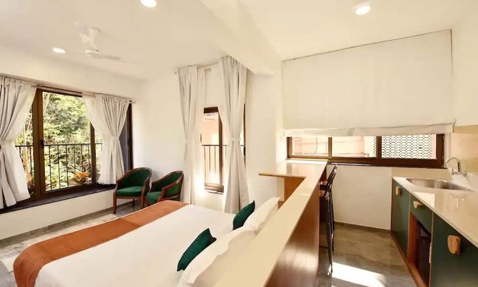 Alto de Porvorim Wohnung | Entire Classic Studio in North Goa -with Breakfast