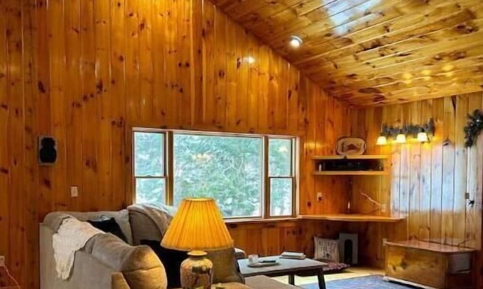 Wells Haus | Cozy and private escape on 10 acres next to a babbling brook