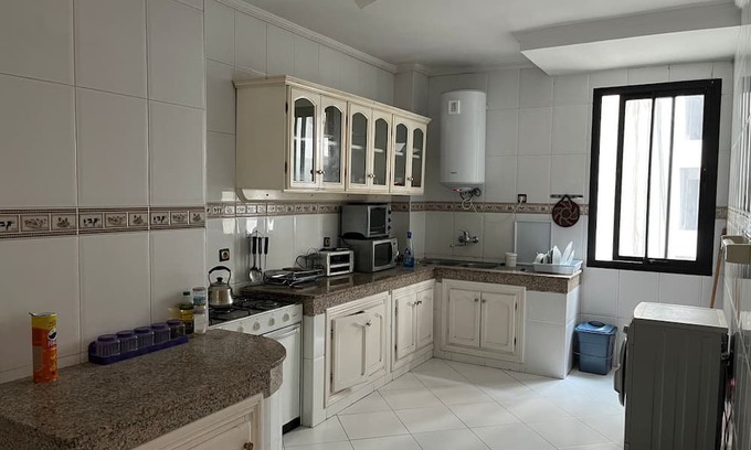 Quartier Mozart Wohnung | Discover our spacious 2-bedroom apartment in the heart of Tangier!