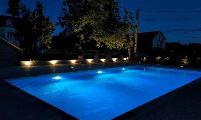 Mareuil-sur-Cher Wohnung | LES Coquelicots +piscine