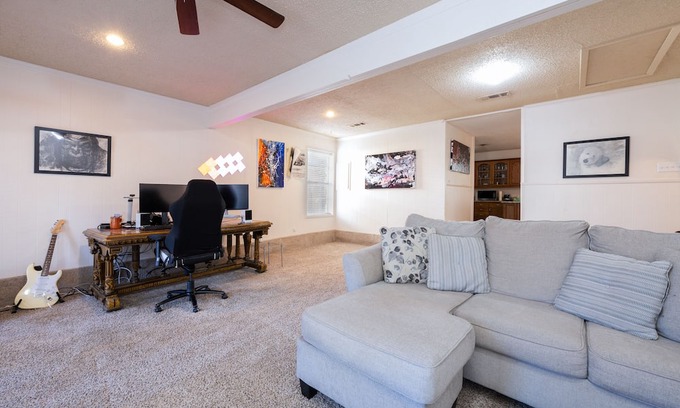 Farmers Branch Haus | Sunny, Spacious, Perfectly Located Home in Lovely Farmers Branch