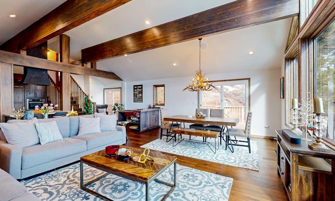 Crystal Bay Haus | Treetop hideaway in Incline/Crystal Bay with game room & lake-view loft & decks