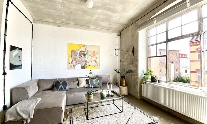 Zeitz Wohnung | Loft 121 in the pasta factory