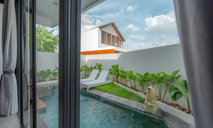 Mambal Villa | Brand new two bedrooms villa with a private pool, with rice fields views.
